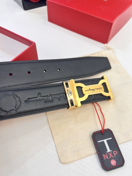 Streetwear Belt Ferragamo 320591 size:3.5cm