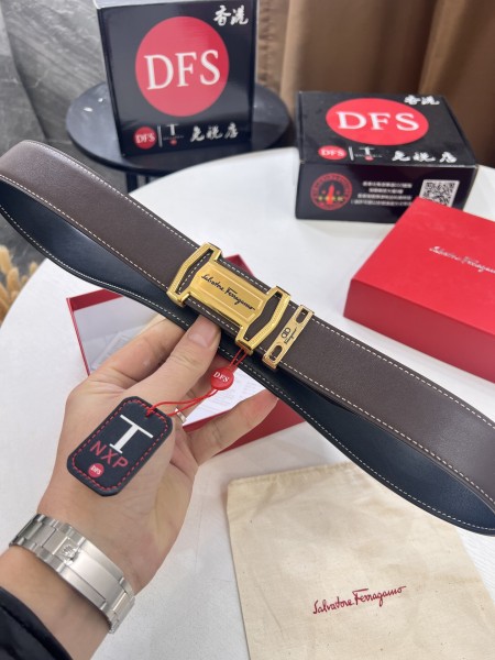 Streetwear Belt Ferragamo 320524 size:3.5cm