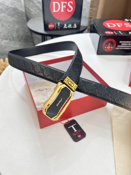 Streetwear Belt Ferragamo 320404 size:3.5cm