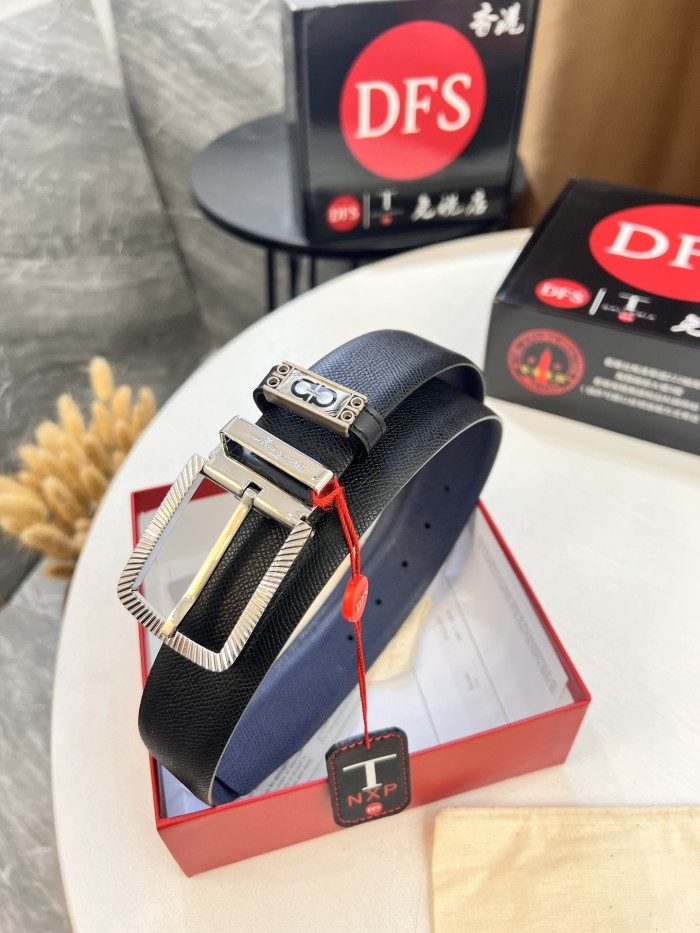 Streetwear Belt Ferragamo 320759 size:3.5cm