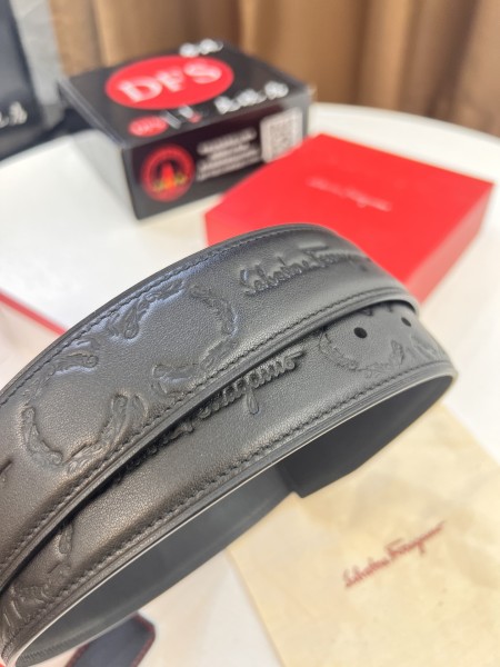 Streetwear Belt Ferragamo 320356 size:3.5cm