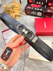 Streetwear Belt Ferragamo 320008 size:3.5cm