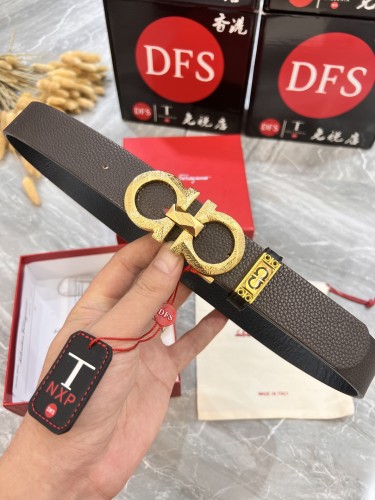 Streetwear Belt Ferragamo 319944 size:3.5cm