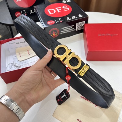 Streetwear Belt Ferragamo 320205 size:3.5cm