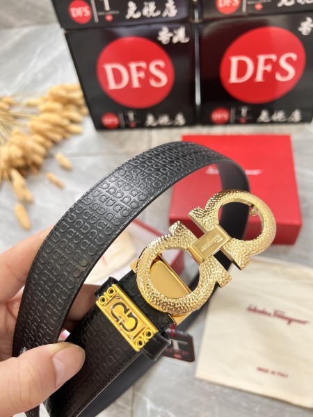 Streetwear Belt Ferragamo 319978 size:3.5cm