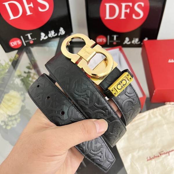 Streetwear Belt Ferragamo 320169 size:3.5cm