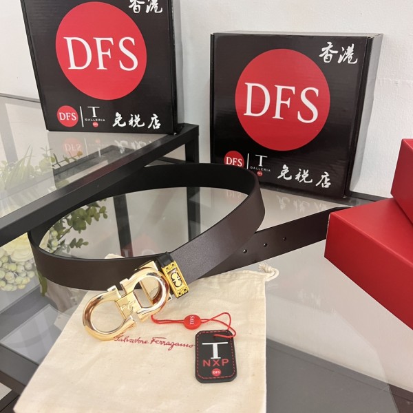 Streetwear Belt Ferragamo 320271 size:3.5cm