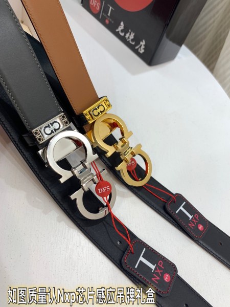 Streetwear Belt Ferragamo 320096 size:3.5cm