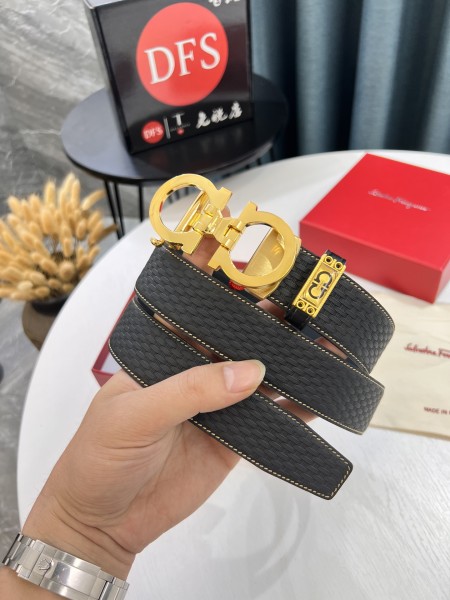 Streetwear Belt Ferragamo 320069 size:3.5cm