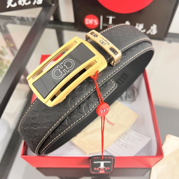 Streetwear Belt Ferragamo 320215 size:3.5cm
