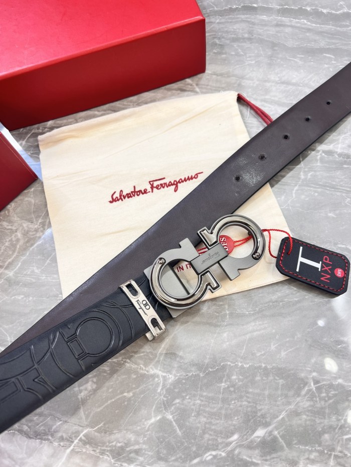 Streetwear Belt Ferragamo 319959 size:3.5cm