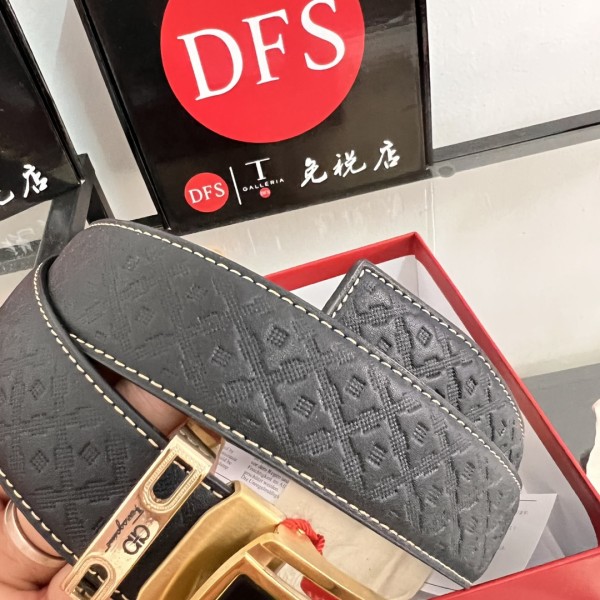 Streetwear Belt Ferragamo 320215 size:3.5cm