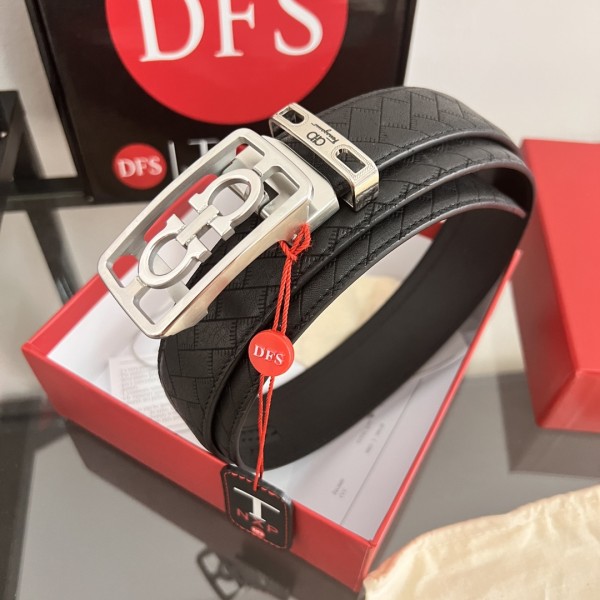 Streetwear Belt Ferragamo 320237 size:3.5cm