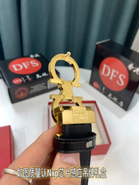 Streetwear Belt Ferragamo 320096 size:3.5cm