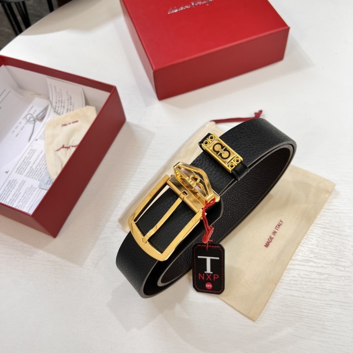 Streetwear Belt Ferragamo 320035  size:3.5cm