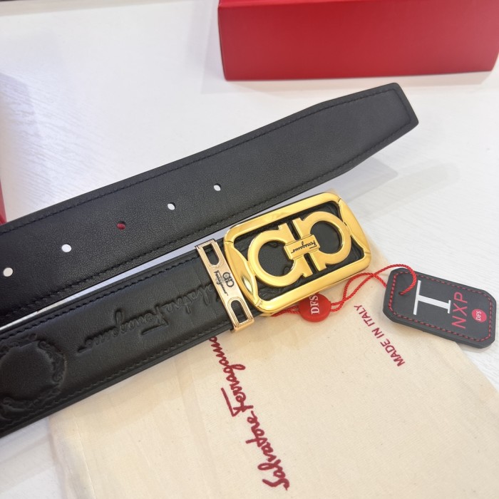 Streetwear Belt Ferragamo 320331 size:3.5cm