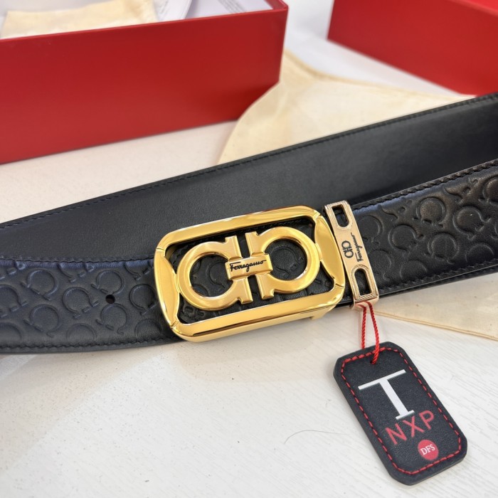 Streetwear Belt Ferragamo 320340 size:3.5cm