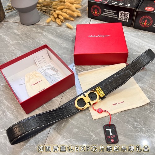 Streetwear Belt Ferragamo 320077 size:3.5cm