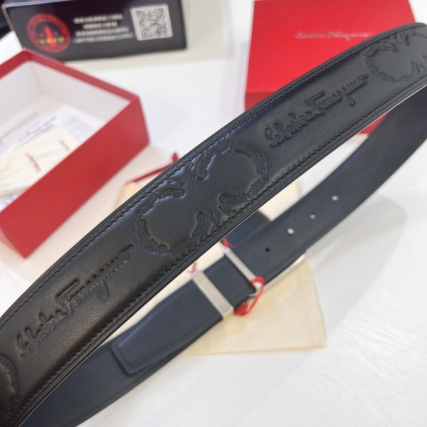 Streetwear Belt Ferragamo 320133 size:3.5cm