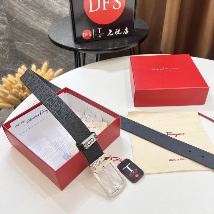 Streetwear Belt Ferragamo 320036 size:3.5cm