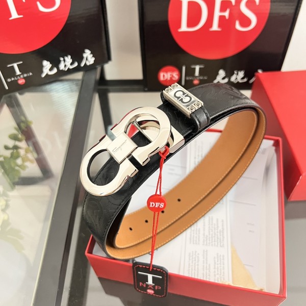 Streetwear Belt Ferragamo 320170 size:3.5cm