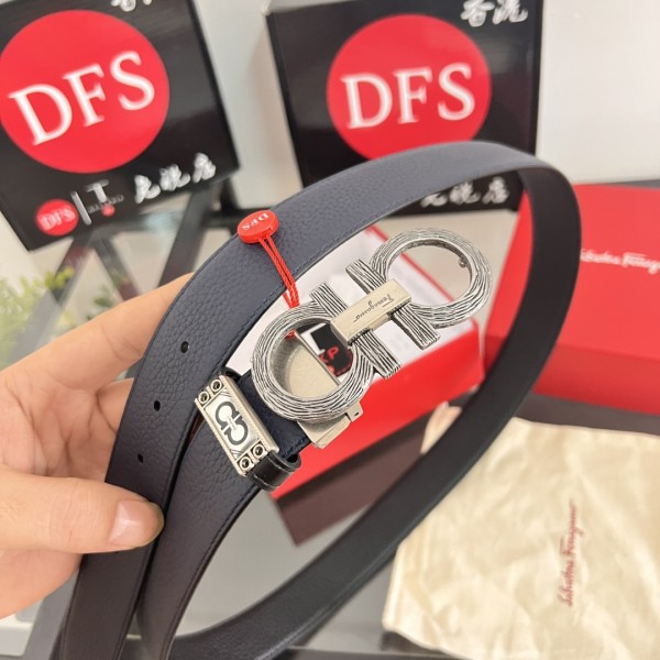 Streetwear Belt Ferragamo 320159 size:3.5cm