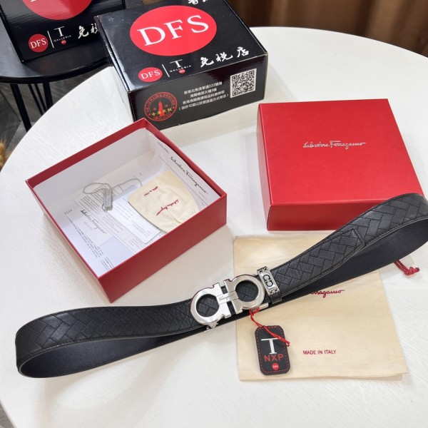 Streetwear Belt Ferragamo 320108 size:3.5cm