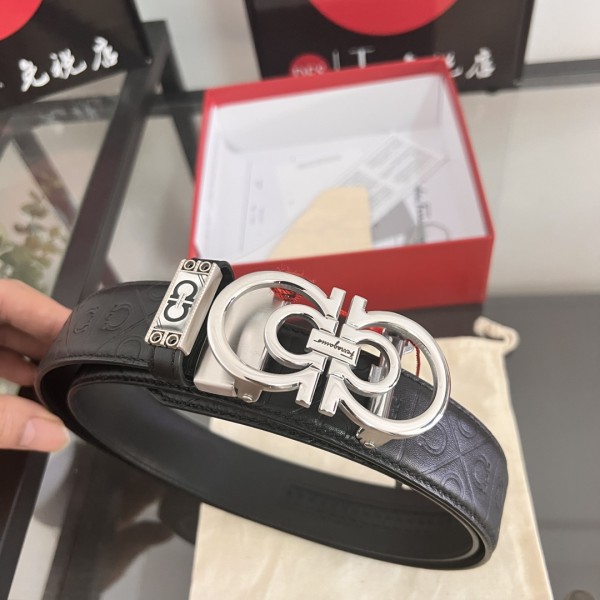 Streetwear Belt Ferragamo 320255 size:3.5cm