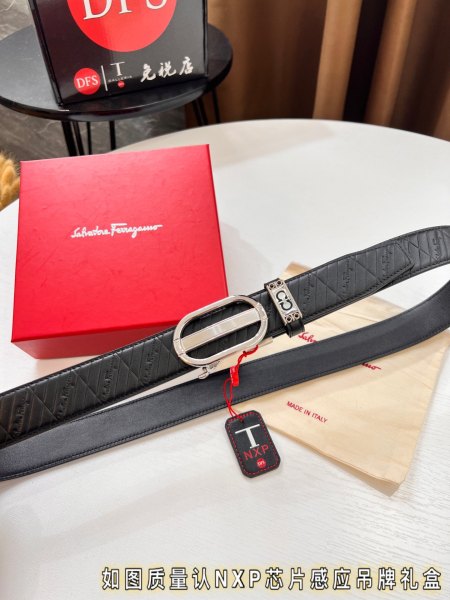 Streetwear Belt Ferragamo 320291 size:3.5cm