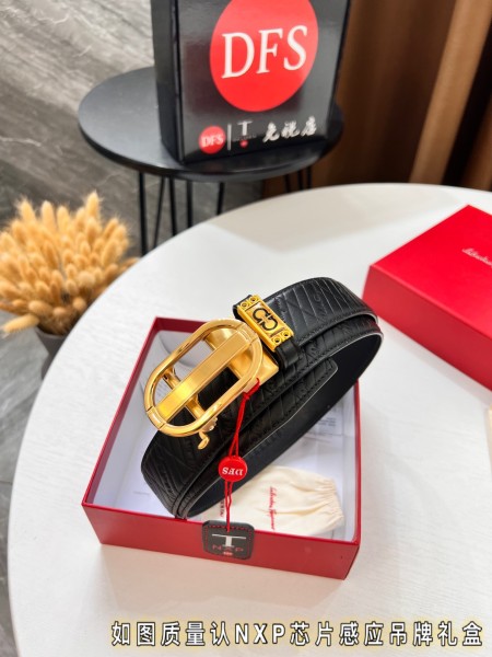 Streetwear Belt Ferragamo 320290 size:3.5cm