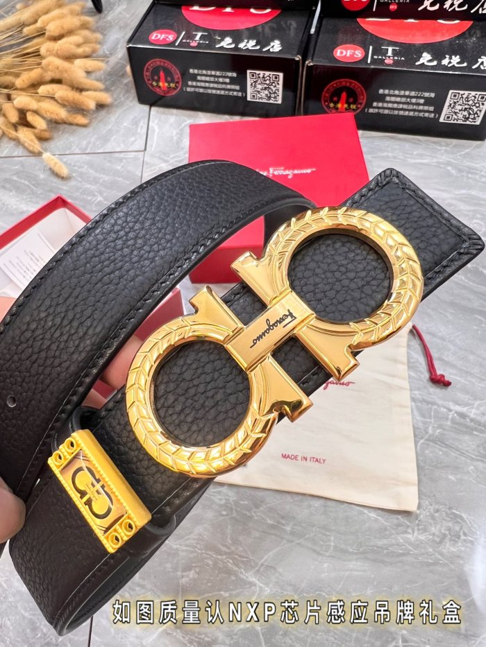 Streetwear Belt Ferragamo 320188 size:3.5cm