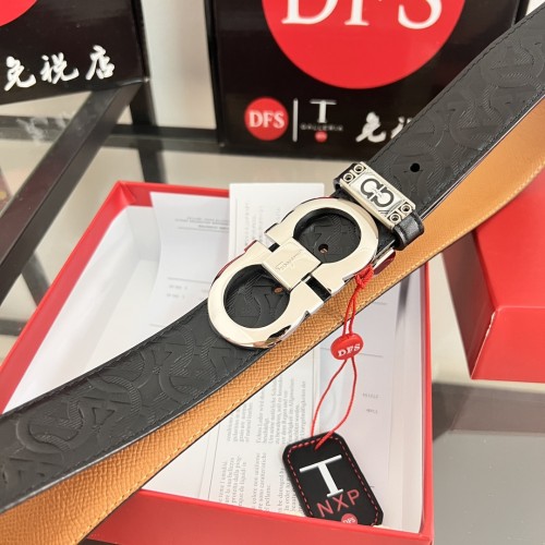 Streetwear Belt Ferragamo 320170 size:3.5cm