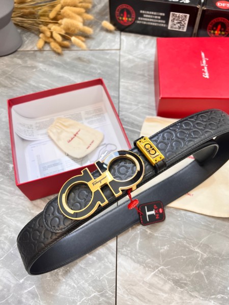 Streetwear Belt Ferragamo 320007 size:3.5cm