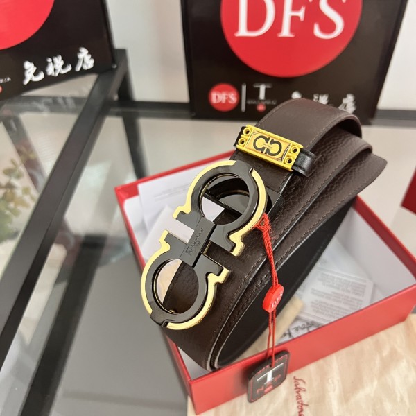 Streetwear Belt Ferragamo 320266 size:3.5cm
