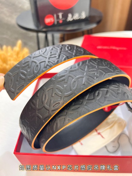 Streetwear Belt Ferragamo 320296 size:3.5cm