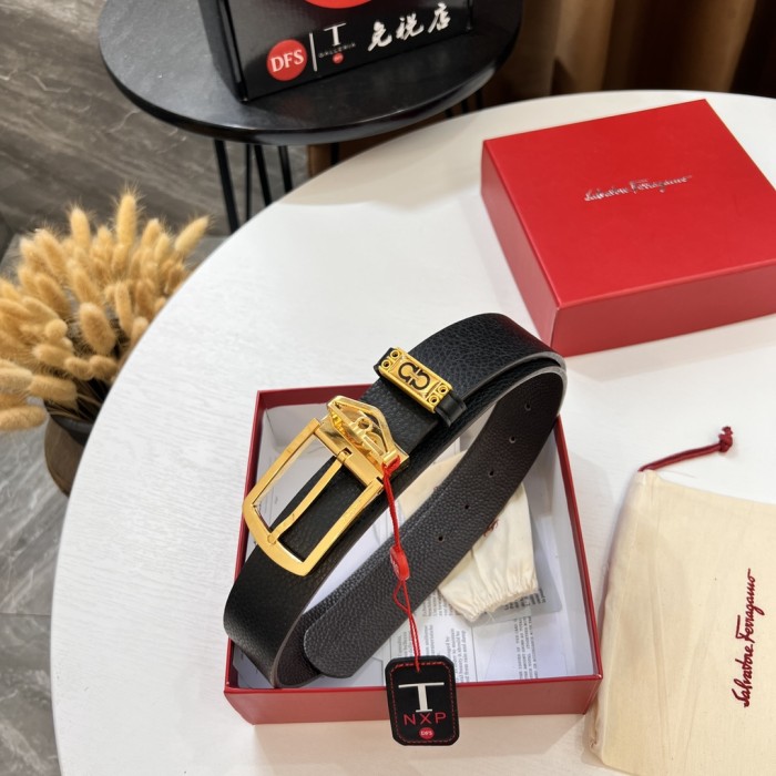 Streetwear Belt Ferragamo 320035  size:3.5cm