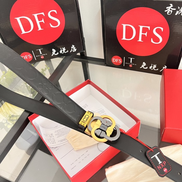 Streetwear Belt Ferragamo 320128 size:3.5cm