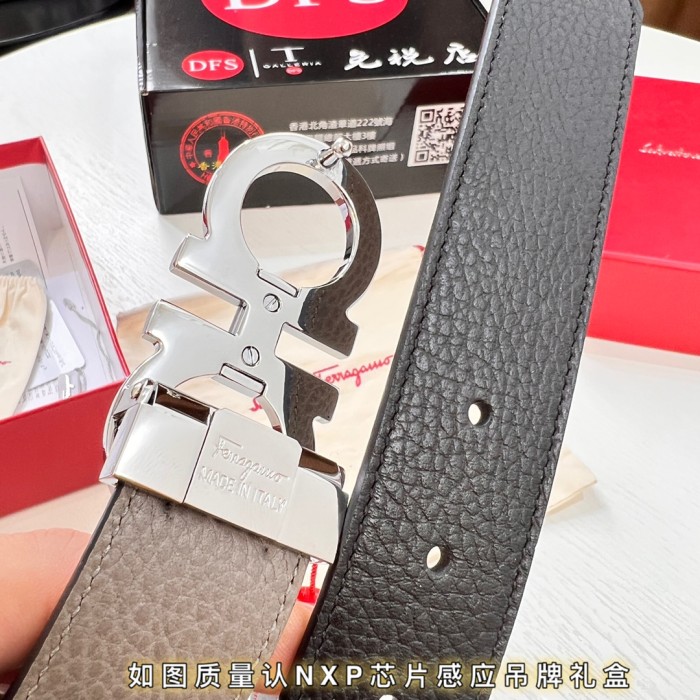 Streetwear Belt Ferragamo 320233 size:3.5cm