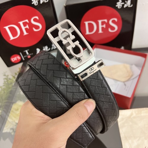 Streetwear Belt Ferragamo 320237 size:3.5cm