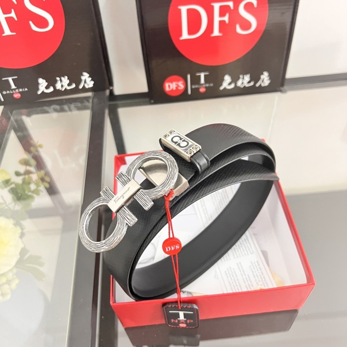 Streetwear Belt Ferragamo 320199 size:3.5cm