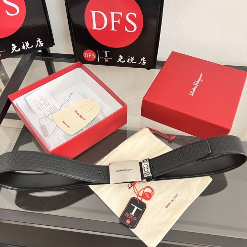 Streetwear Belt Ferragamo 320142 size:3.5cm