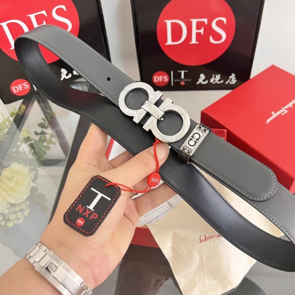 Streetwear Belt Ferragamo 320225 size:3.5cm