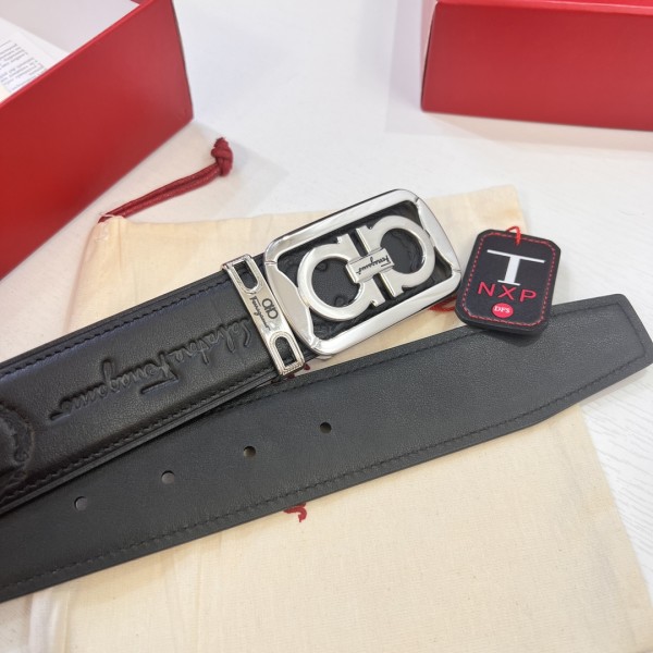 Streetwear Belt Ferragamo 320133 size:3.5cm