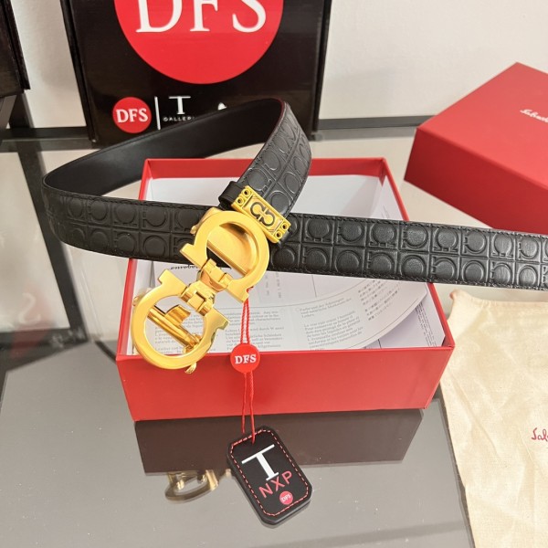 Streetwear Belt Ferragamo 320194 size:3.5cm