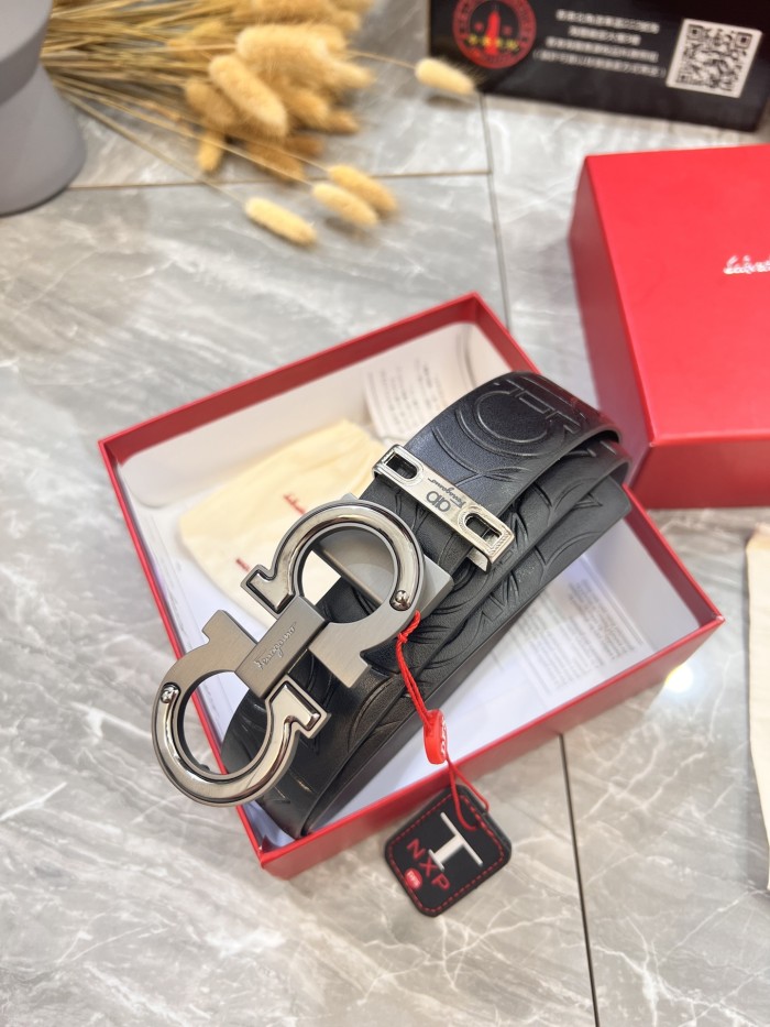 Streetwear Belt Ferragamo 319959 size:3.5cm