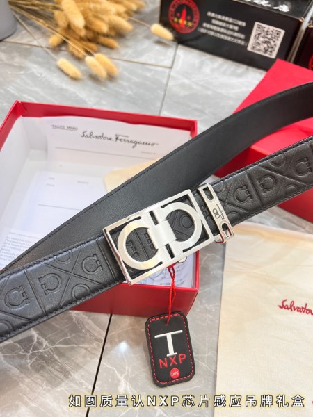 Streetwear Belt Ferragamo 319972 size:3.5cm