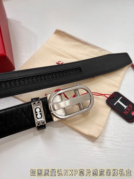 Streetwear Belt Ferragamo 320291 size:3.5cm