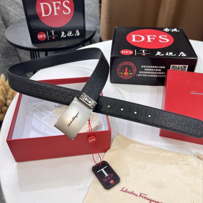 Streetwear Belt Ferragamo 320321 size:3.5cm