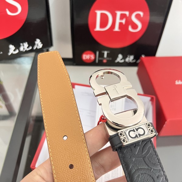 Streetwear Belt Ferragamo 320170 size:3.5cm