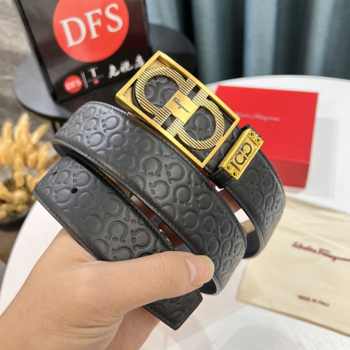 Streetwear Belt Ferragamo 320119 size:3.5cm